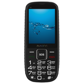  Мобильный телефон Maxvi B9 Black 