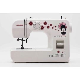 Швейная машина Janome EL120 белый/рисунок 