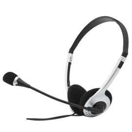  Наушники накладные с микрофоном SVEN AP-010MV черный, O 27 мм, регулятор громкости, 2 x mini-jack 3.5 мм, 2 м 