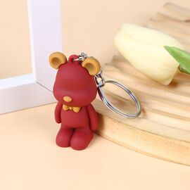  Брелок - "Медведь с бабочкой " 26 (Red) 