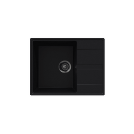  Кухонная мойка MAUNFELD Lacrima 650 MFQS-650B черный 