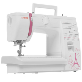  Швейная машина Janome Q-23P белый/рисунок 