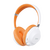 Bluetooth-наушники накладные Smart 5.1 400mAh More choice HW34S с фонариком (White Orange) 