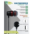  Наушники вакуумные AUX разъём с МК и рег.громкости длина 1.2м More Choice P71 (Black) 