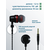  Наушники вакуумные AUX разъём с МК и рег.громкости длина 1.2м More Choice P71 (Black) 