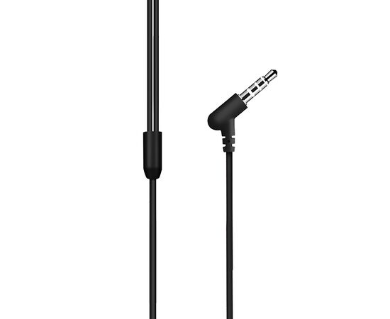  Проводные наушники с микрофоном внутриканальные Hoco M19 Drumbeat universal, 3.5 Jack (black) 