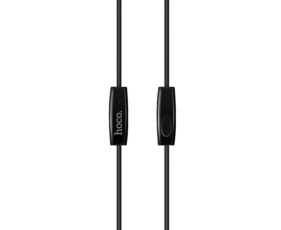  Проводные наушники с микрофоном внутриканальные Hoco M19 Drumbeat universal, 3.5 Jack (black) 