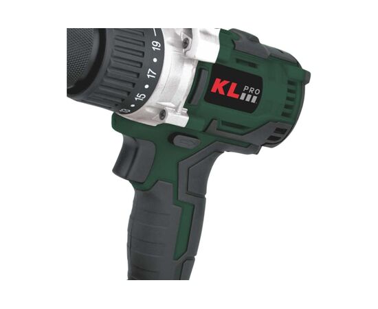  Профессиональный ударный бесщеточный шуруповерт KLPRO KLDM18B-50 18В, Li-ion-2шт, 5.0Ач, 60Нм, ручка, З/У-4А ,в кейсе 