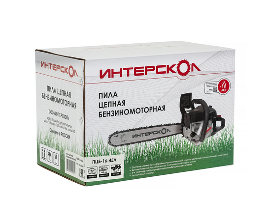  Бензопила Интерскол ПЦБ-16/45Л 843.0.0.40 