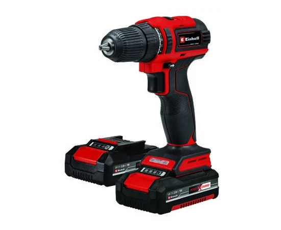  Дрель аккумуляторная Einhell PXC TE-CD 18/40 li BL (4513995) 18в, 40нм, патрон 10мм, 2x2,0aч (+ЗУ), кейс 