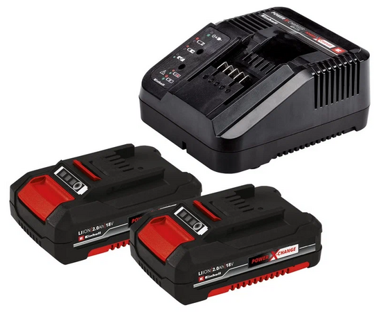  Дрель аккумуляторная Einhell PXC TE-CD 18/40 li BL (4513995) 18в, 40нм, патрон 10мм, 2x2,0aч (+ЗУ), кейс 