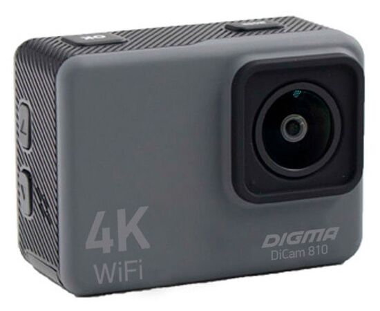  Экшн-камера Digma DiCam 810 серый 