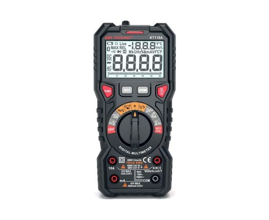  Мультиметр цифровой КВТ KT 118A Proline (79126) 