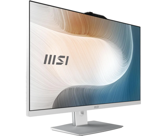  Моноблок MSI Modern AM272P 1M-678XRU (9S6-AF8232-678) 27" Full HD Core 7 150U (1.8) 16Gb SSD512Gb noOS GbitEth WiFi 120W клав. мышь бел 