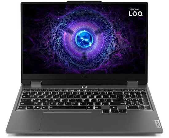  Ноутбук Lenovo LOQ 15IAX9 (83GS006XUE) 15.6" FHD IPS, i5-12450HX, 8Gb, 512Gb SSD, NVidia RTX2050 4Gb, Win11 Home (SL English) 