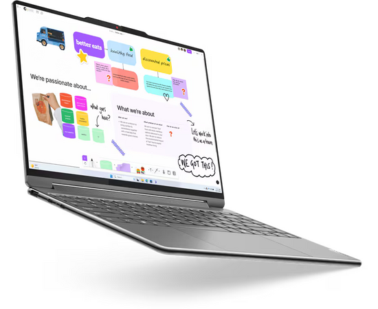  Ноутбук Lenovo Yoga 9 2-in-1 14IMH9 (83AC005ERK) 14"(3840x2400 OLED)/Touch/Core Ultra 7 155H(1.4Ghz)/32768Mb/1024SSDGb/noDVD/Int:Intel Arc graphics 