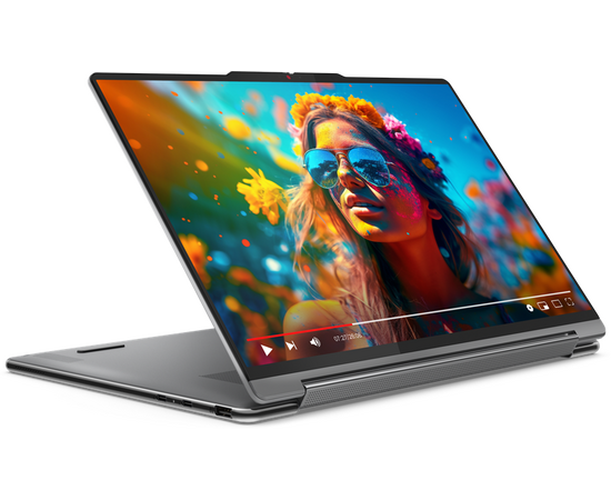  Ноутбук Lenovo Yoga 9 2-in-1 14IMH9 (83AC005ERK) 14"(3840x2400 OLED)/Touch/Core Ultra 7 155H(1.4Ghz)/32768Mb/1024SSDGb/noDVD/Int:Intel Arc graphics 