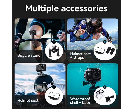  Спортивная камера HOCO DV100 sports camera (черный) 