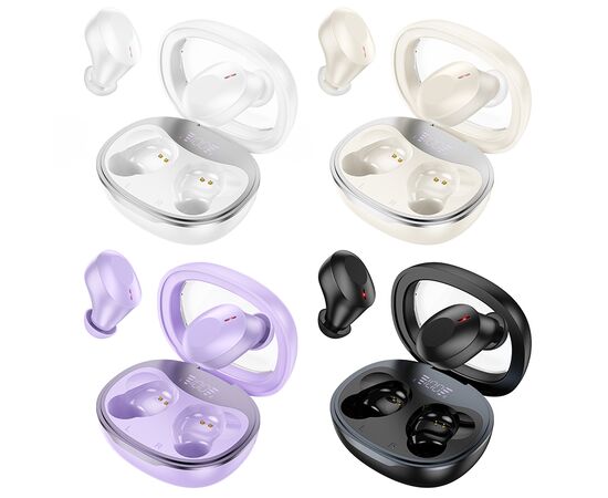  Bluetooth-наушники беспроводные вакуумные Hoco EQ3 Smart (Milky White) 