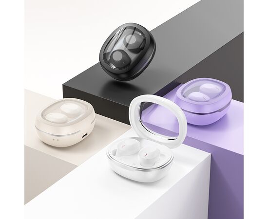  Bluetooth-наушники беспроводные вакуумные Hoco EQ3 Smart (Milky White) 