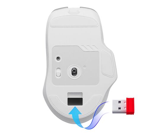  Мышь оптическая беспроводная Defender Astro Elite GM-056 3200dpi, 500мАч игровая (white) (238161) 