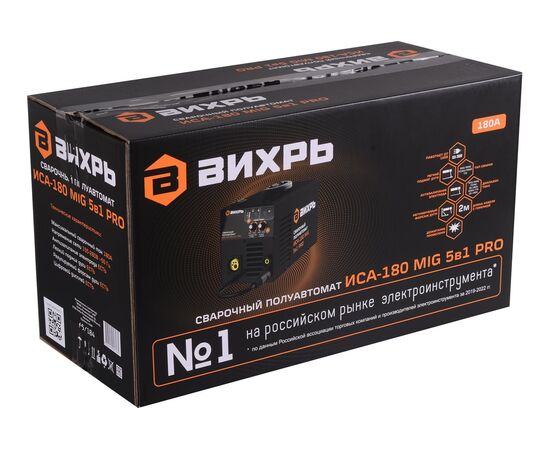  Сварочный полуавтомат Вихрь ИСА-180 MIG Pro 