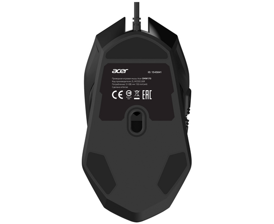  Мышь Acer OMW170 черный (ZL.MCEEE.00R) 