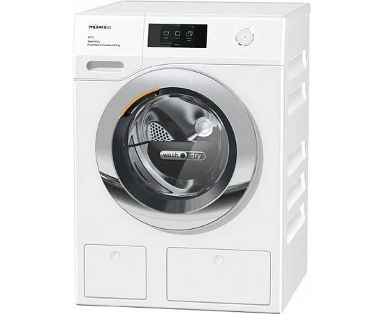  Стирально-сушильная машина Miele WTR870WPM, отдельностоящая 850x596x637 8/5 кг 1600 об/мин 48 дБ SteamCare PowerWash TwinDos MTouch Германия 