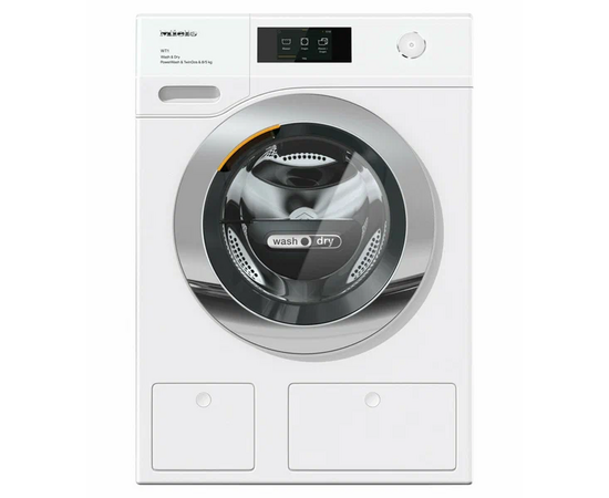  Стирально-сушильная машина Miele WTR870WPM, отдельностоящая 850x596x637 8/5 кг 1600 об/мин 48 дБ SteamCare PowerWash TwinDos MTouch Германия 