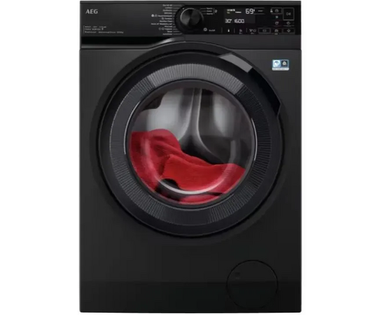  Стирально-сушильная машина AEG LWR73166OE с английской панелью управления класс A загр.фронтальная макс.10кг инвертер 
