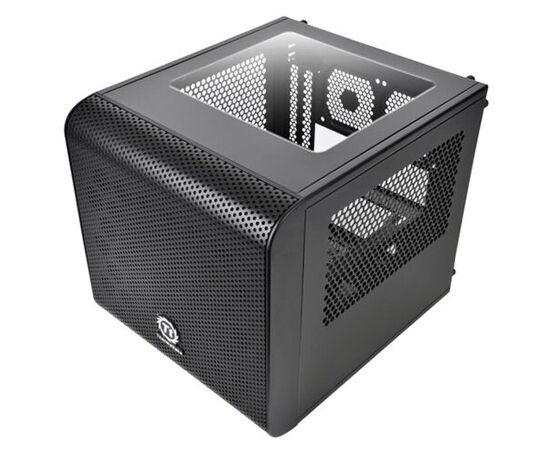  Корпус Thermaltake Core V1  черный без БП miniITX 1x200mm 2xUSB3.0 audio bott PSU 