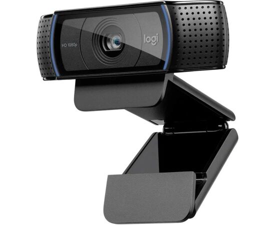  Web камера Logitech HD Pro C920 (960-000998) черный 