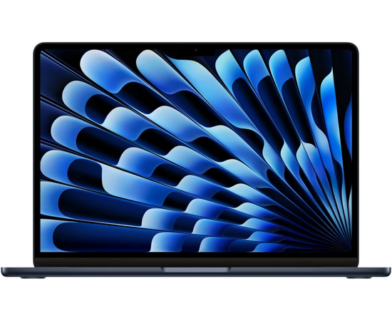  Ноутбук Apple MacBook Air 13-inch 2025 MW123ZP/A M4 chip with 10-core CPU and 8-core GPU, 16GB, 256GB SSD Midnight 